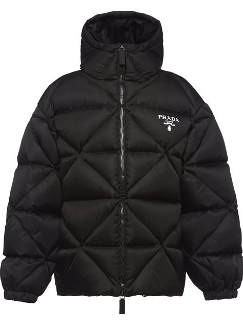 prada daunenweste damen|prada re nylon down jacket.